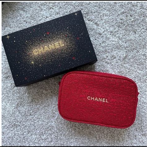 chanel makeup bag sale|chanel cosmetic bag 2021.